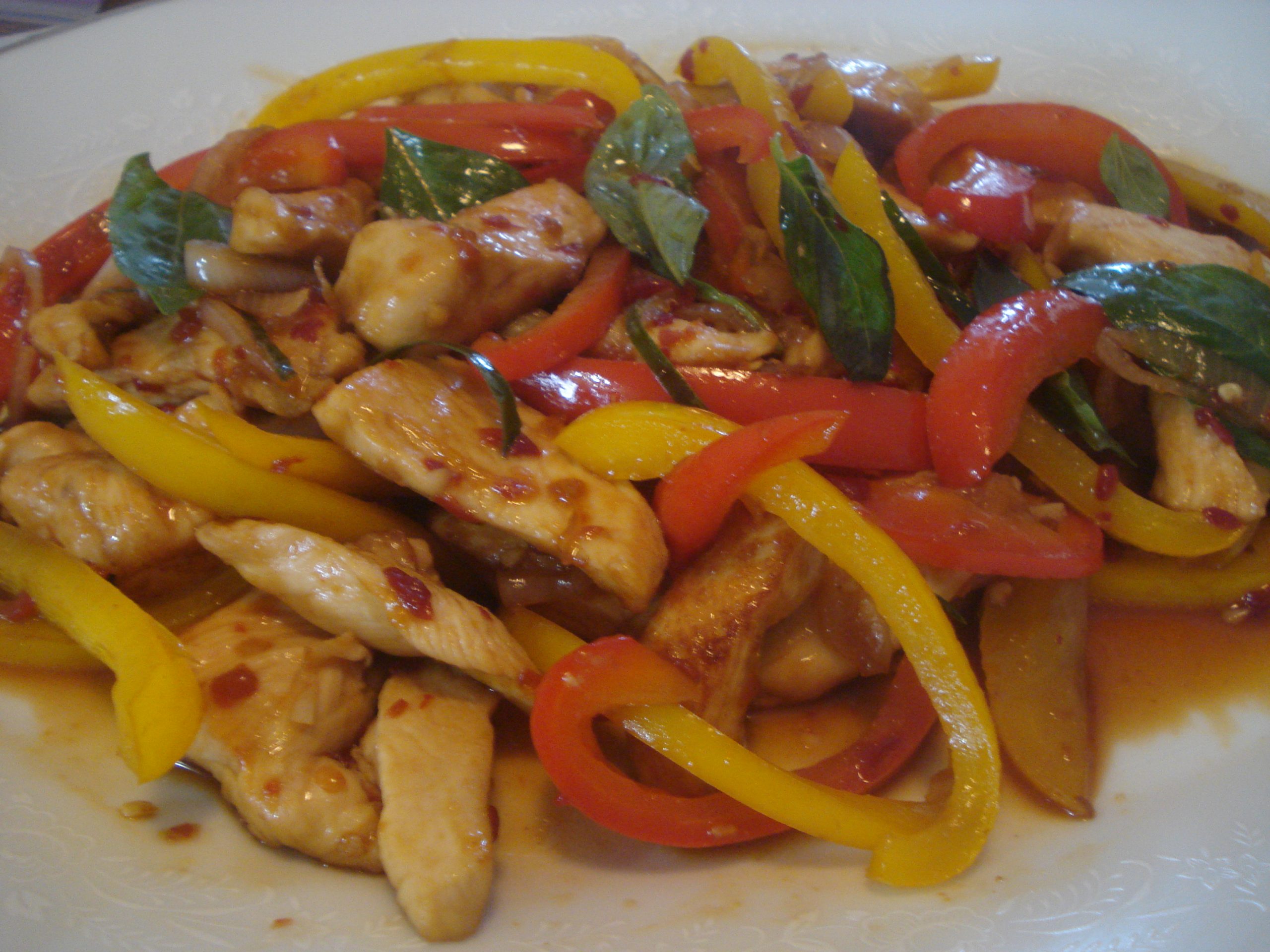 Thai-style Chicken in Sweet Chili Sauce - A Big Mouthful image of Thai-style Chicken in Sweet Chili Sauce - A Big Mouthful