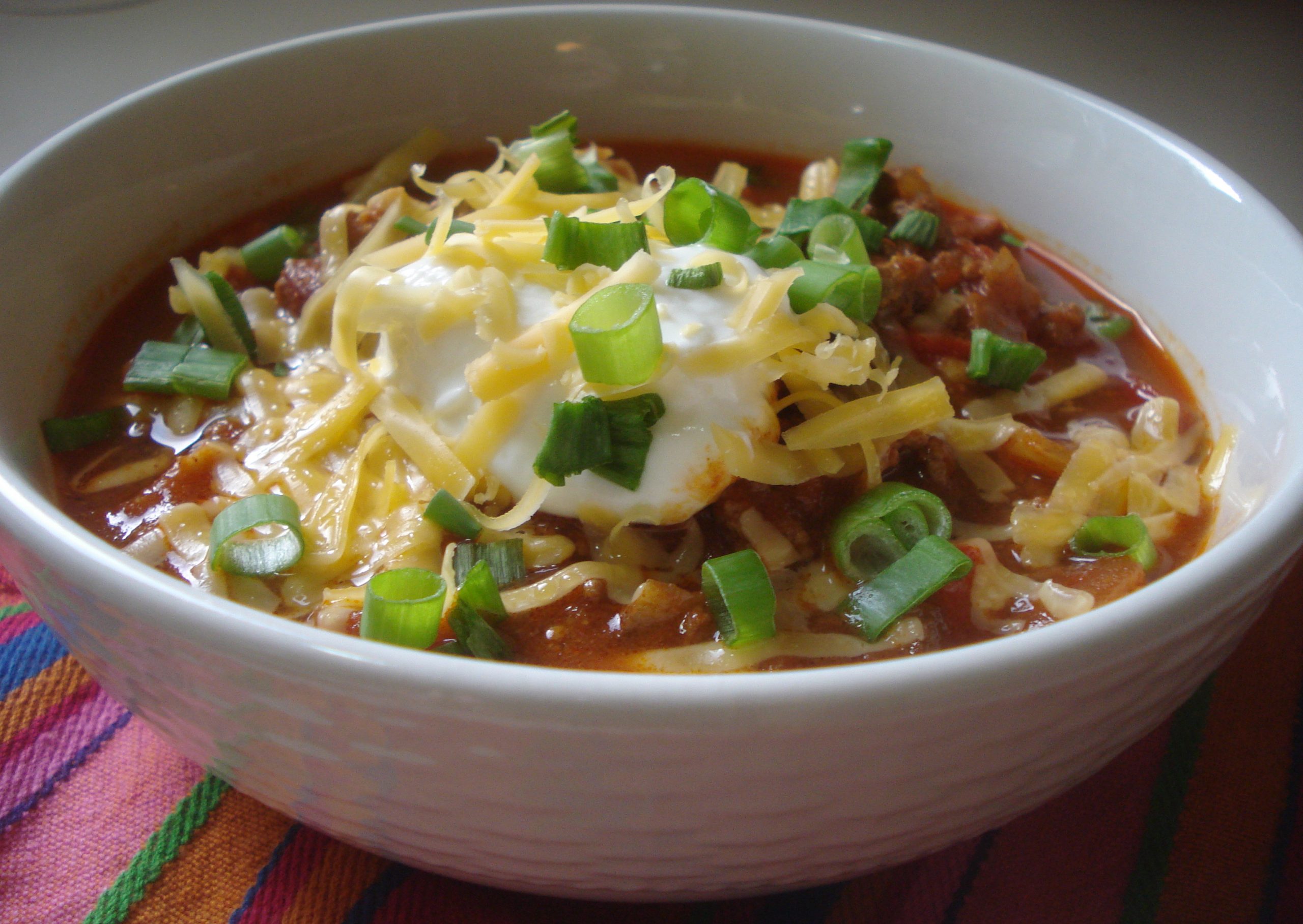 My Favorite Chili - A Big Mouthful