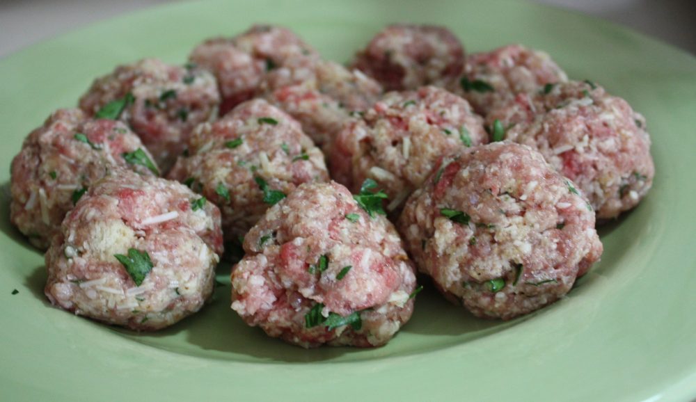 ina gartens meatball uncooked