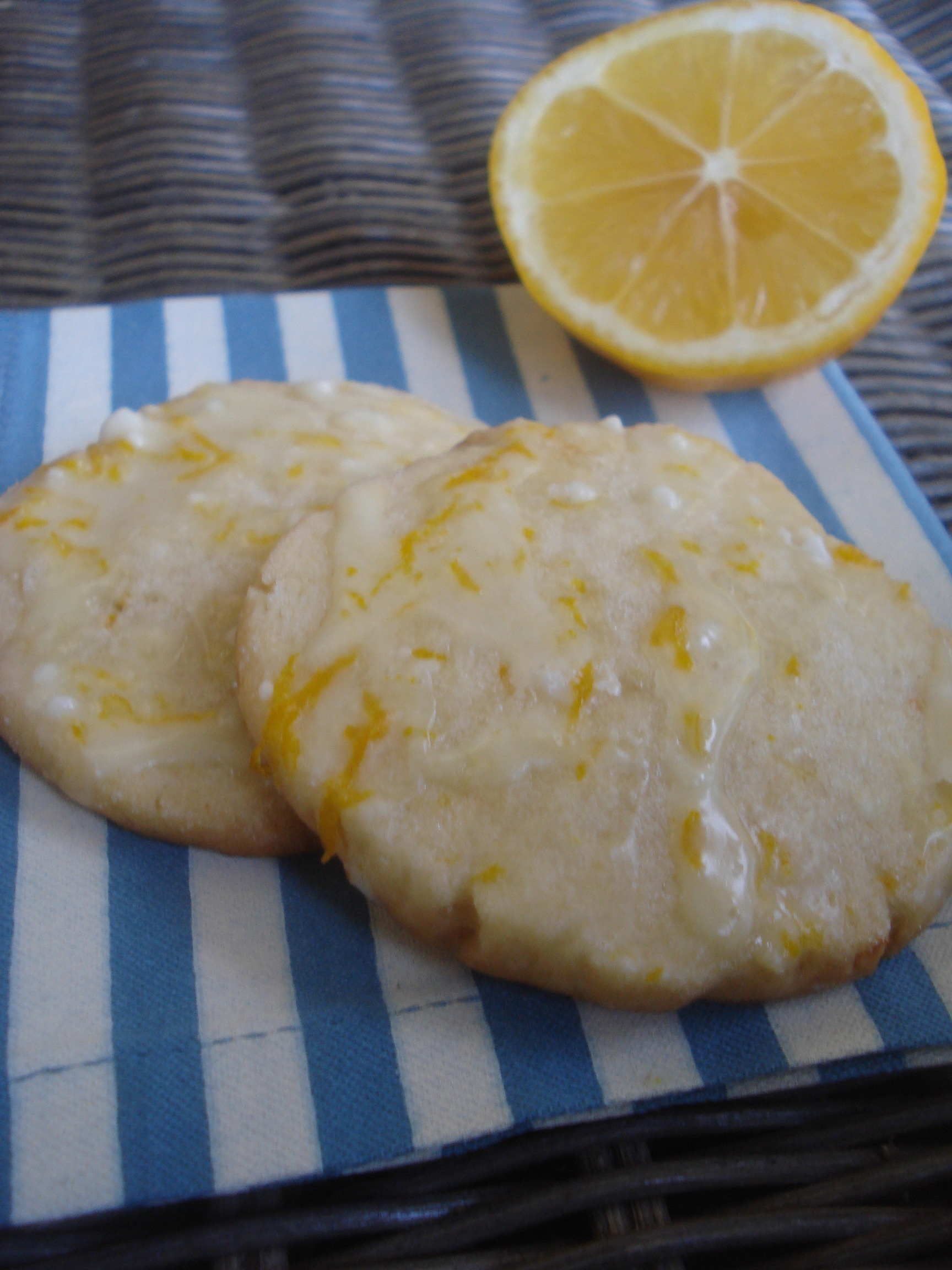 Meyer Lemon Cookies - A Big Mouthful