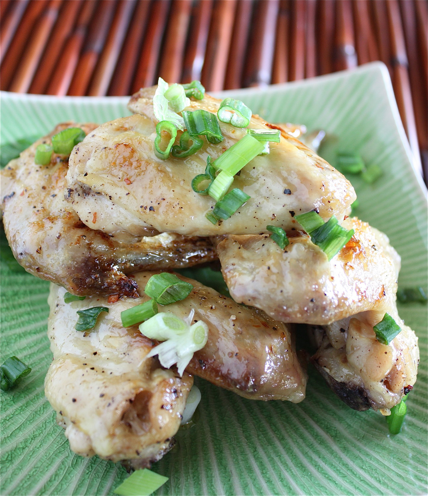 Honey-Chile Chicken Wings - A Big Mouthful
