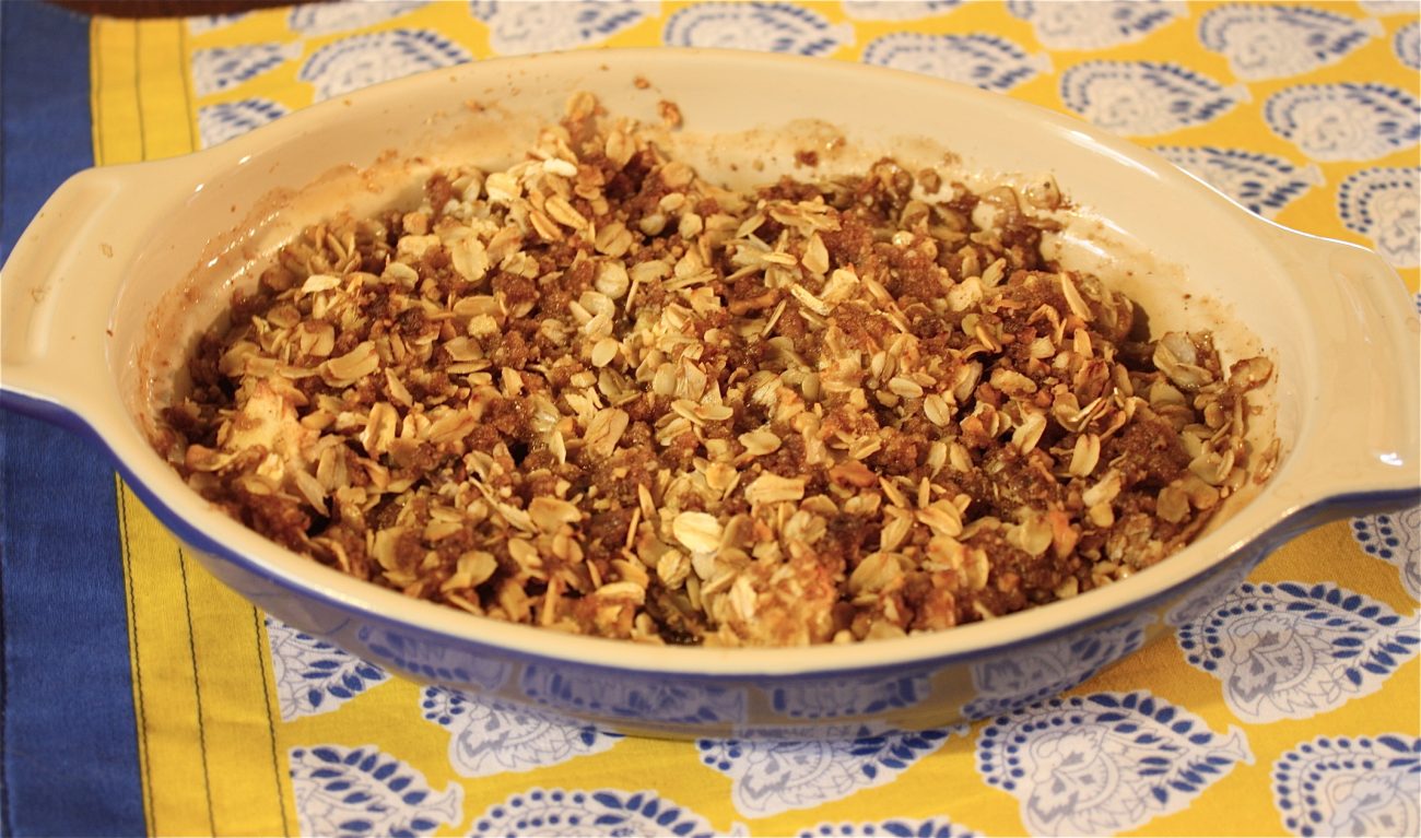 Oaty Apple Crisp