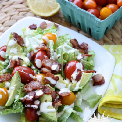 BLTA salad