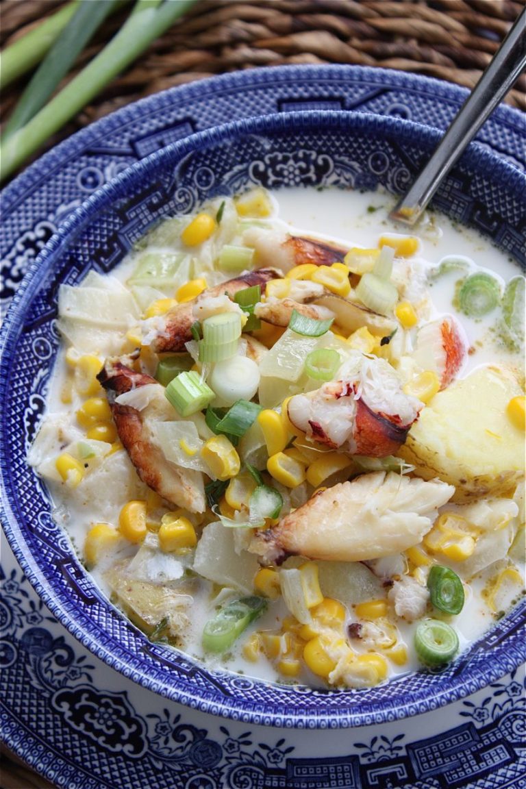 Crab and Corn Chowder - A Big Mouthful