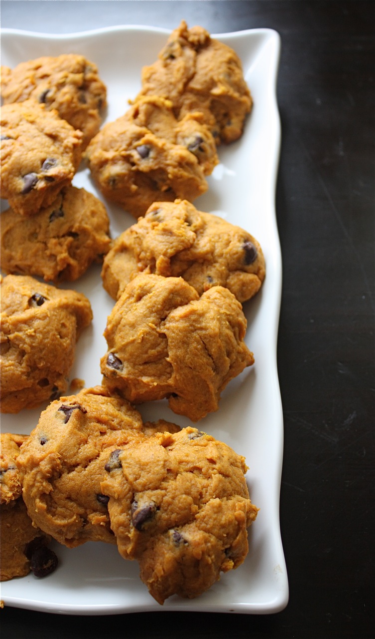 Pumpkin Chocolate Chip Cookies