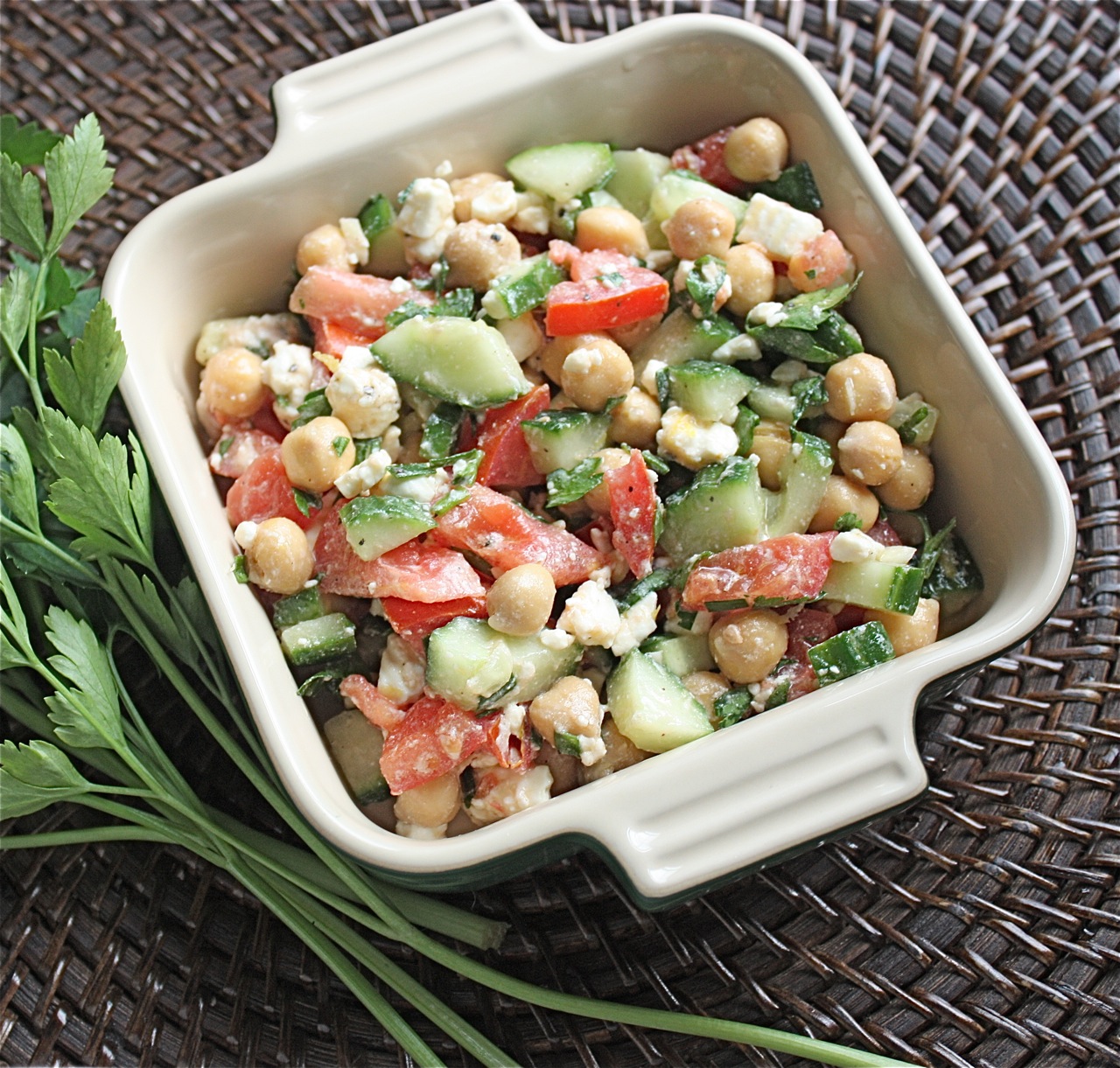 Mediterranean Chickpea Salad