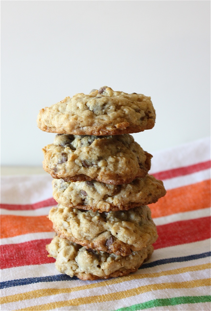 Gluten Free Oatmeal Chocolate Chip Cookies