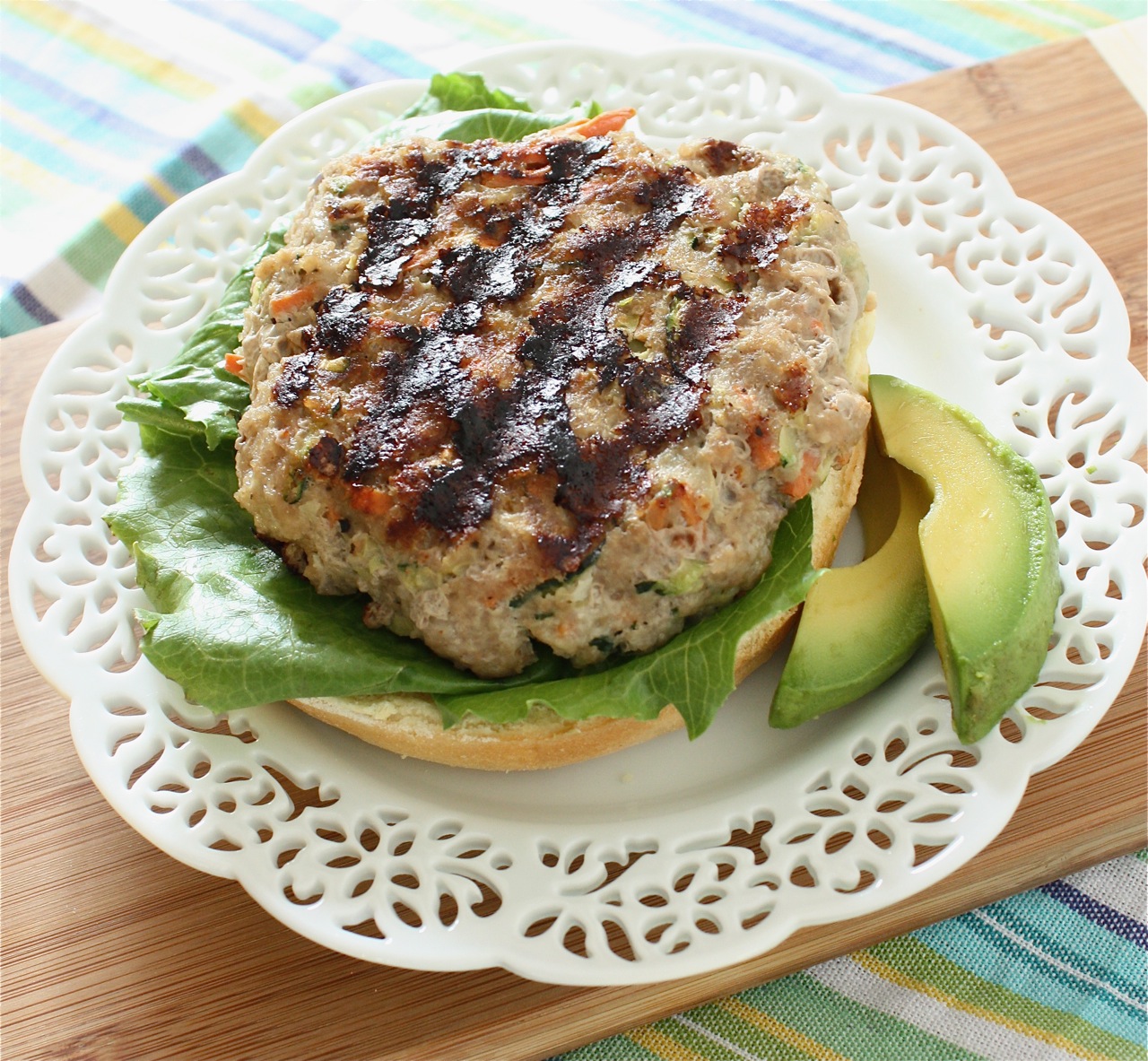 Turkey Vegetable Burger