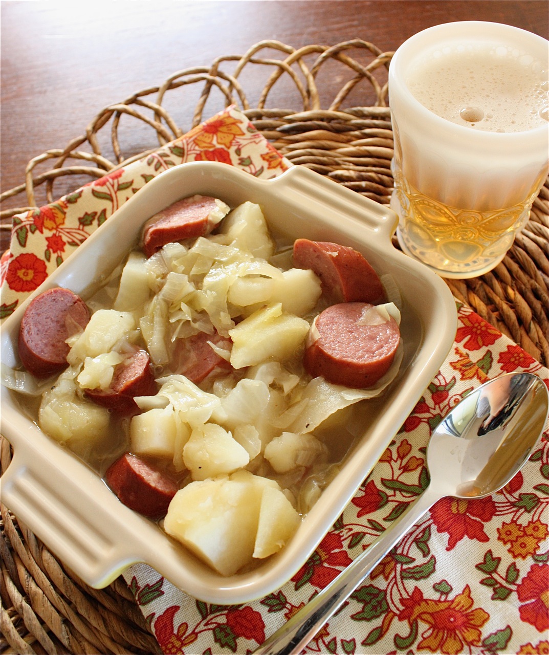 Oktoberfest Stew with Potatoes and Kielbasa